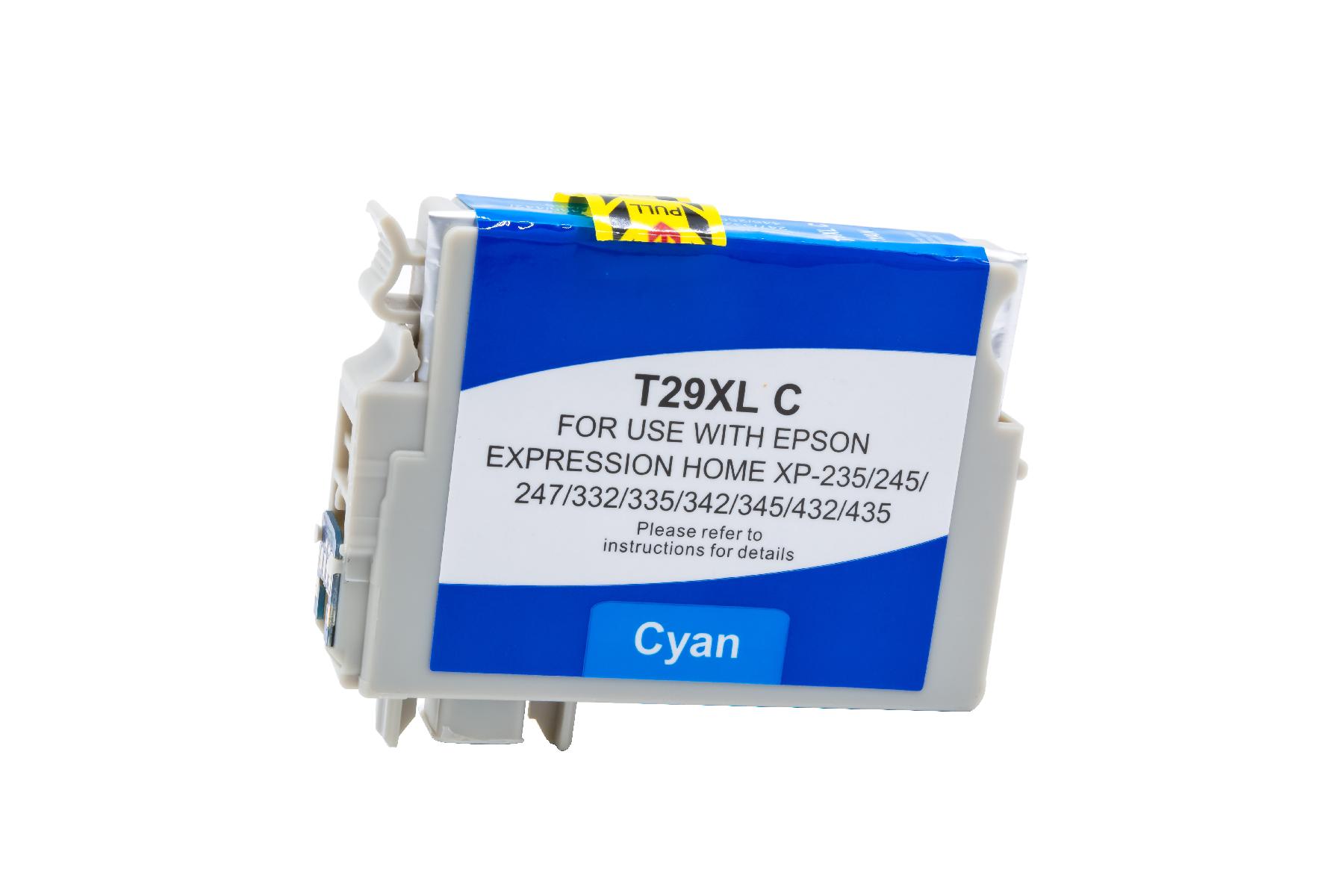 Alternativ Tinte Cyan für Epson / C13T29924010 / 15ml