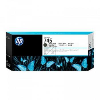 F9K05A // 745 / schwarz / original HP Tintenpatrone schwarz matt / F9K05A / 300.00 ml