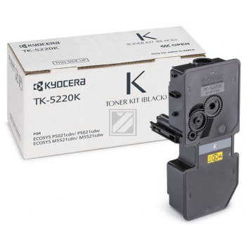 1T02R90NL1 // TK5220K / schwarz / original KYOCERA Toner schwarz / 1T02R90NL1 / 1200 S.