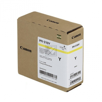 2362C001 // PFI310Y / original CANON Tintenpatrone gelb / 2362C001 / 330.00 ml