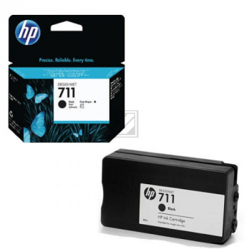 CZ133A // 711 / schwarz / original HP Tintenpatrone schwarz / CZ133A / 80.00 ml