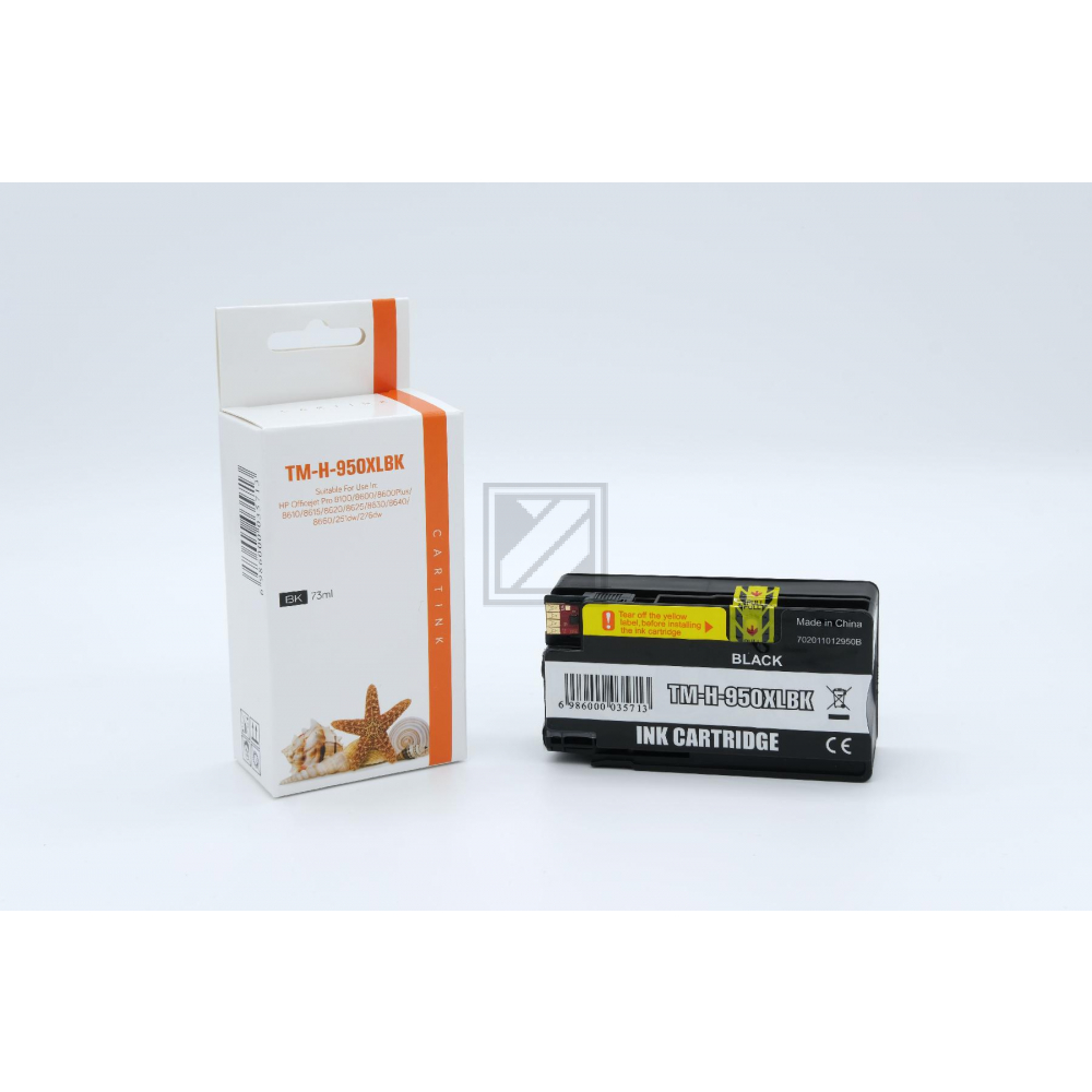 Refill Tinte Black für HP / CN045AE / 73ml