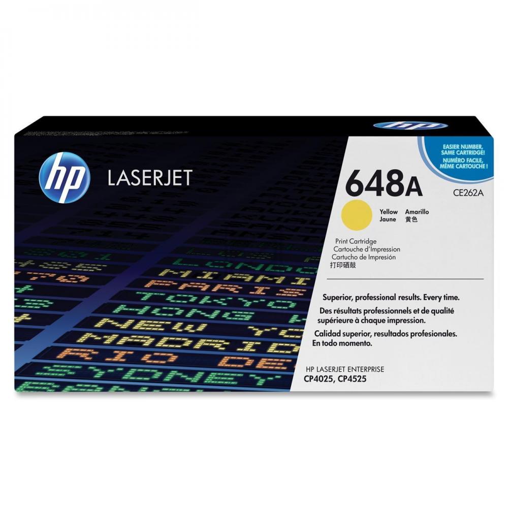 CE262A // 648A / gelb / original HP Toner gelb / CE262A / 11000 S.