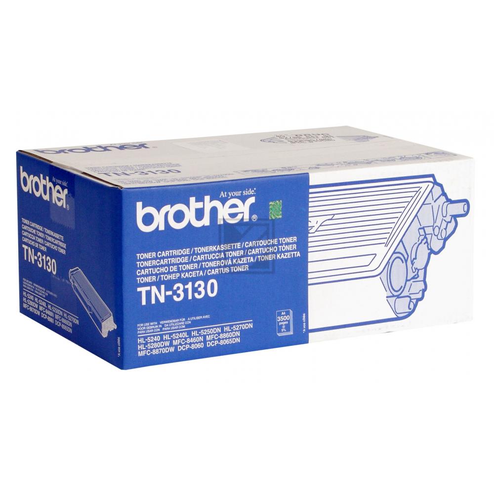 TN3130 / schwarz / original BROTHER Toner schwarz / TN3130 / 3500 S.