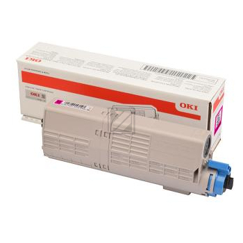 46490606 / magenta / original OKI Toner magenta / 46490606 / 6000 S.
