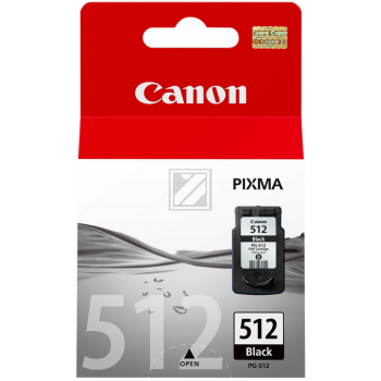 2969B001 // PG512 / schwarz / original CANON Druckkopfpatrone schwarz / 2969B001 / 401 S. / 15.00 ml