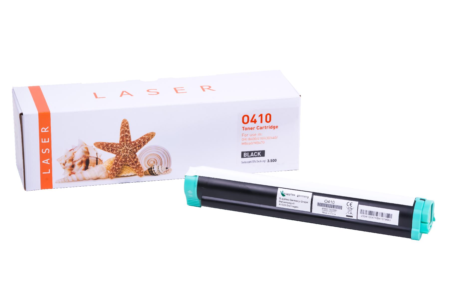 Alternativ Toner Black für OKI  / 43979102 / 3.500 Seiten
