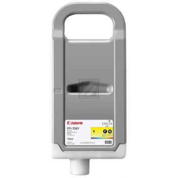 6684B001 // PFI706Y / gelb / original CANON Tintenpatrone gelb / 6684B001 / 700.00 ml