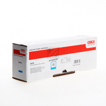 46507507 / cyan / original OKI Toner cyan / 46507507 / 6000 S.