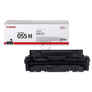 3020C004 // 055H / schwarz / original CANON Toner schwarz / 3020C004 / 7600 S.