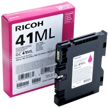 405767 // GC41ML / magenta / original RICOH Tinte Sonstige / 405767 / 600 S. / 41.00 ml