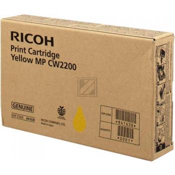 841638 / gelb / original RICOH Tintenpatrone gelb / 841638 / 460 S. / 100.00 ml