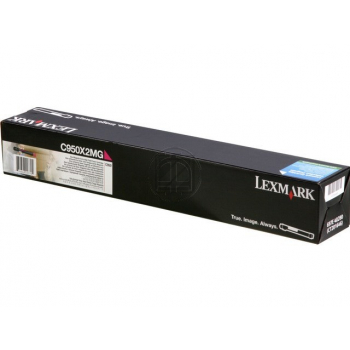 C950X2MG / magenta / original LEXMARK Toner magenta / C950X2MG / 22000 S.