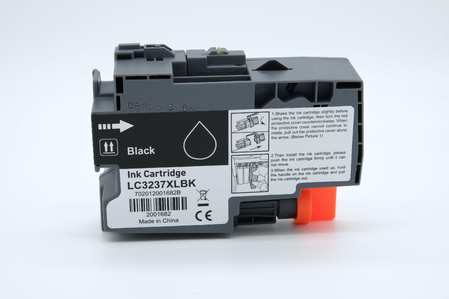Alternativ Tinte Black für Brother / LC3237XLBK / 65ml