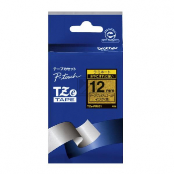 TZEPR831 / schwarz / original BROTHER PTouch Farbband / TZEPR831