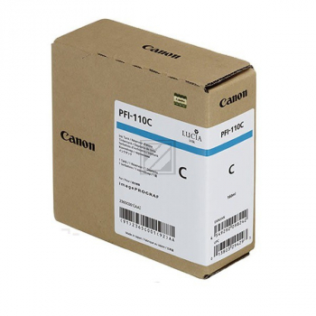 CANON PFI110 C 160ml fuer imagePROGRAF TX4000, T / 2365C001