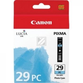 4876B001 // PGI29PC / cyan / original CANON Tintenpatrone cyan hell / 4876B001 / 400 S. / 36.00 ml