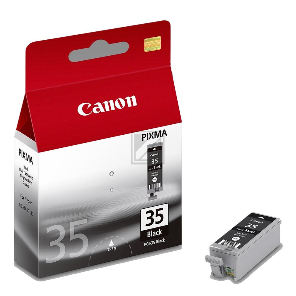 1509B001 // PGI35BK / schwarz / original CANON Tintenpatrone schwarz / 1509B001 / 191 S. / 9.30 ml