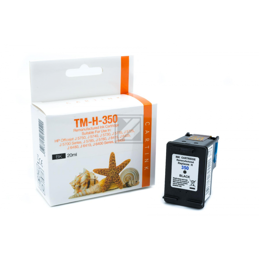 Refill Tinte Black für HP / CB335EE / 20ml