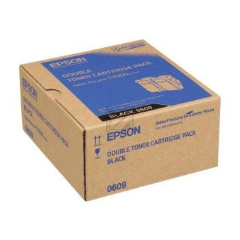 C13S050609 // 0605 / schwarz / original EPSON Toner schwarz / C13S050609 / 6500 S.