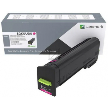 82K0H30 / magenta / original LEXMARK Toner magenta / 82K0H30 / 17000 S.
