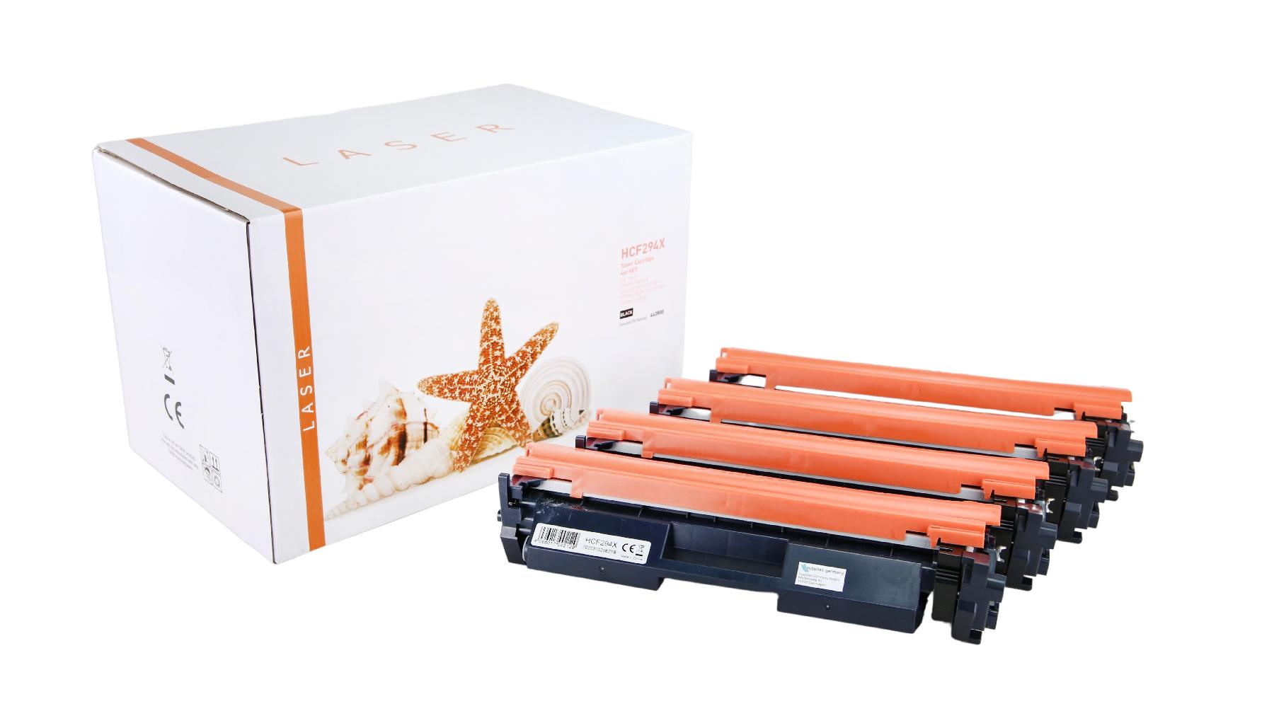 Alternativ Toner Black für HP / CF294X / 4x2.800 Seiten