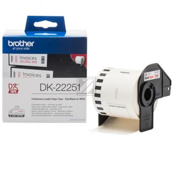 DK22251 / original BROTHER PTouch Etiketten / DK22251
