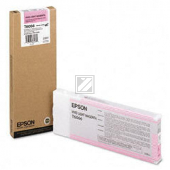 C13T606600 // T6066 / magenta / original EPSON Tintenpatrone magenta hell / C13T606600 / 220.00 ml