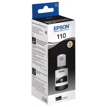 T03P14A // 110 / schwarz / original EPSON Tintenflasche schwarz / T03P14A / 6000 S. / 120.00 ml