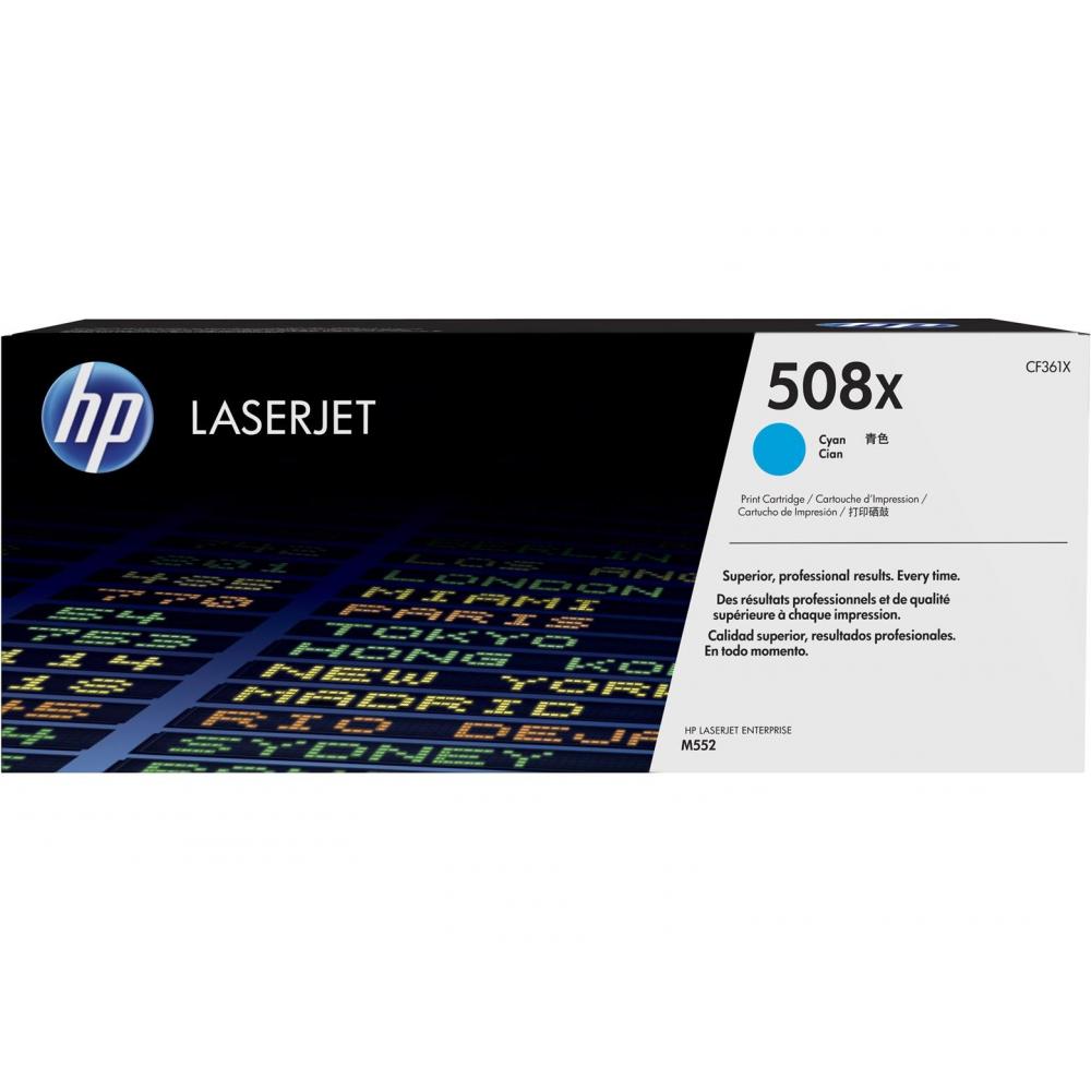 CF361X // 508X / cyan / original HP Toner cyan / CF361X / 9500 S.