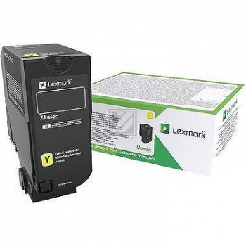 84C2HYE / gelb / original LEXMARK Toner gelb / 84C2HYE / 16000 S.