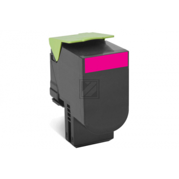 80C2HM0 // 802HM / magenta / original LEXMARK Toner magenta / 80C2HM0 / 3000 S.