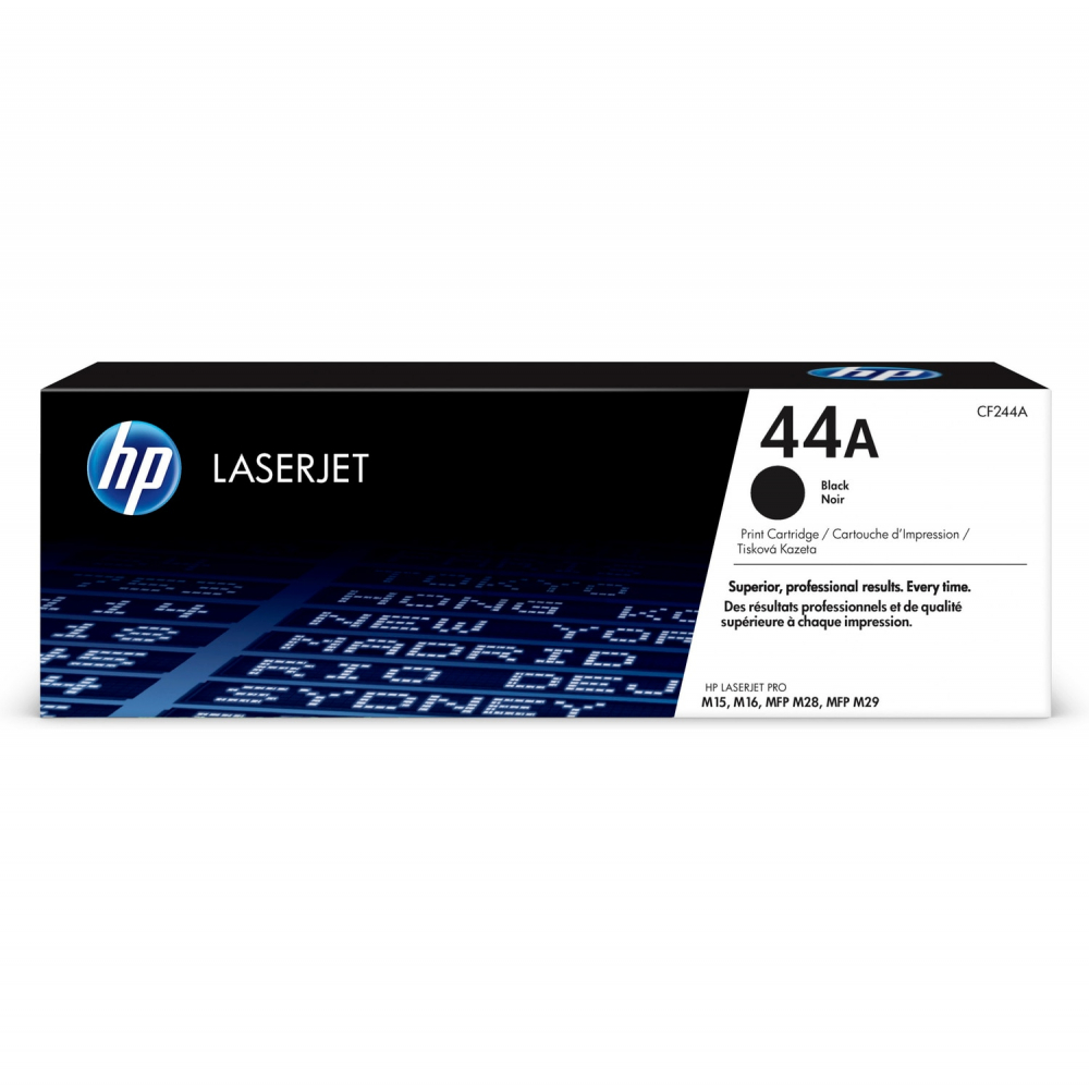 CF244A // 44A / schwarz / original HP Toner schwarz / CF244A / 1000 S.