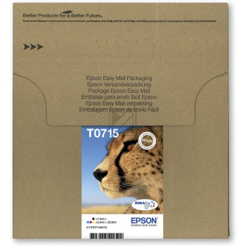 C13T07154511 // T0715 / original EPSON Tintenpatrone MultiPack / C13T07154511