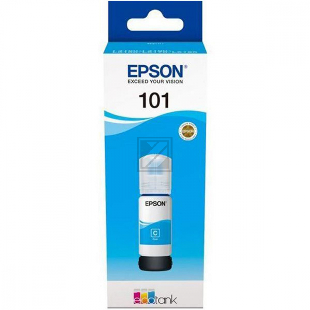 C13T03V24A // 101 / cyan / original EPSON Tintenflasche cyan / C13T03V24A / 70.00 ml