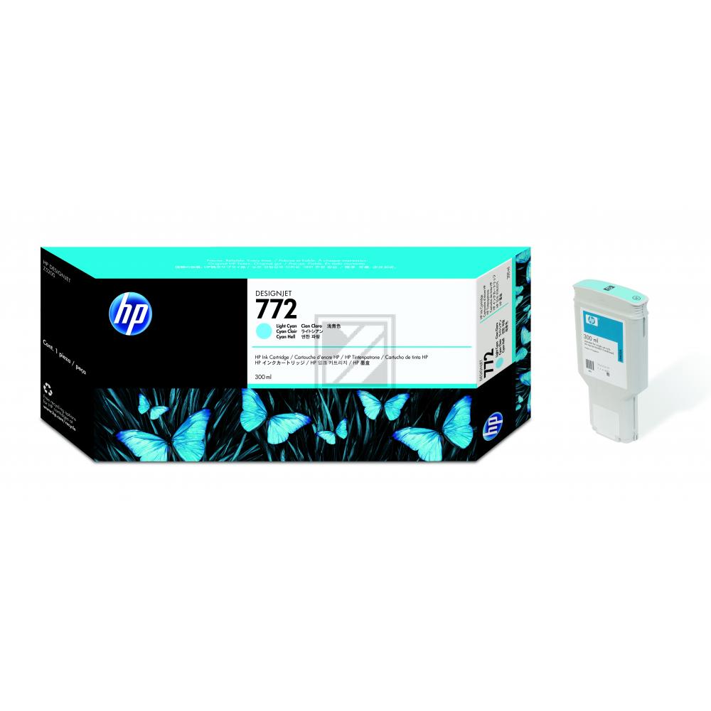 CN632A // 772 / cyan / original HP Tintenpatrone cyan hell / CN632A / 300.00 ml