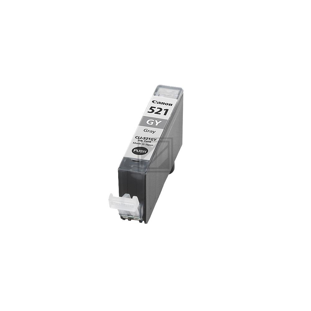 2937B001 // CLI521GY / original CANON Tintenpatrone grau / 2937B001 / 1370 S. / 9.00 ml