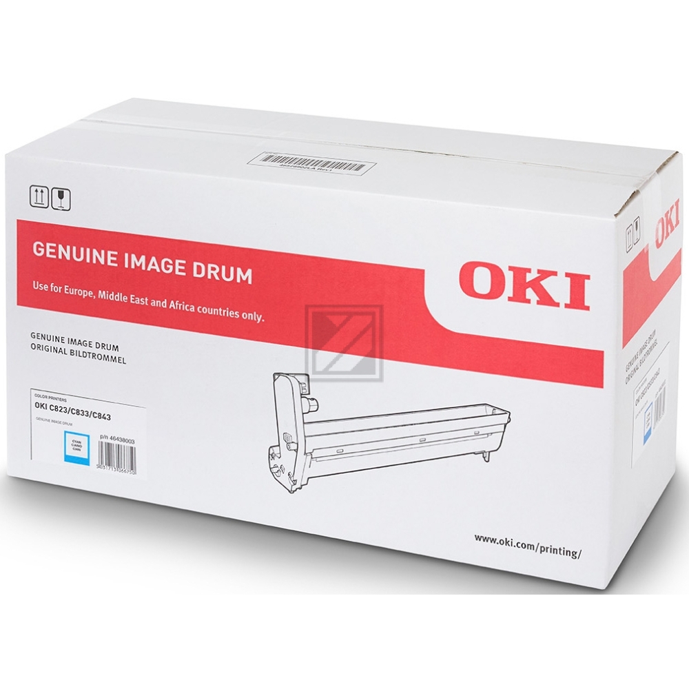 46438003 / cyan / original OKI Drum Kit / 46438003 / 30000 S.