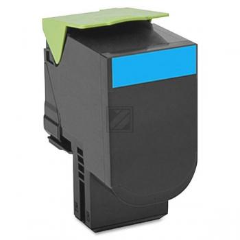 70C0H20 // 700H2 / cyan / original LEXMARK Toner cyan / 70C0H20 / 3000 S.