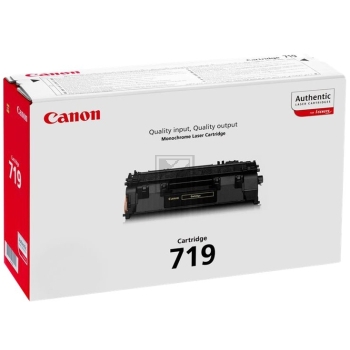 3479B002 // 719 / schwarz / original CANON Toner schwarz / 3479B002 / 2100 S.
