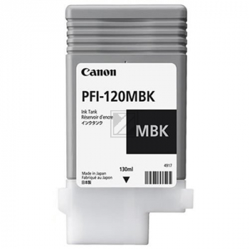 2884C001 // PFI120MBK / original CANON Tintenpatrone schwarz matt / 2884C001 / 130.00 ml