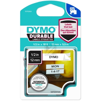 1978364 / schwarz / original DYMO DirectLabelEtiketten / 1978364
