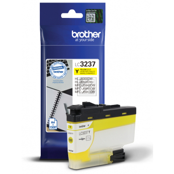 LC3237Y / original BROTHER Tintenpatrone gelb / LC3237Y / 1500 S.