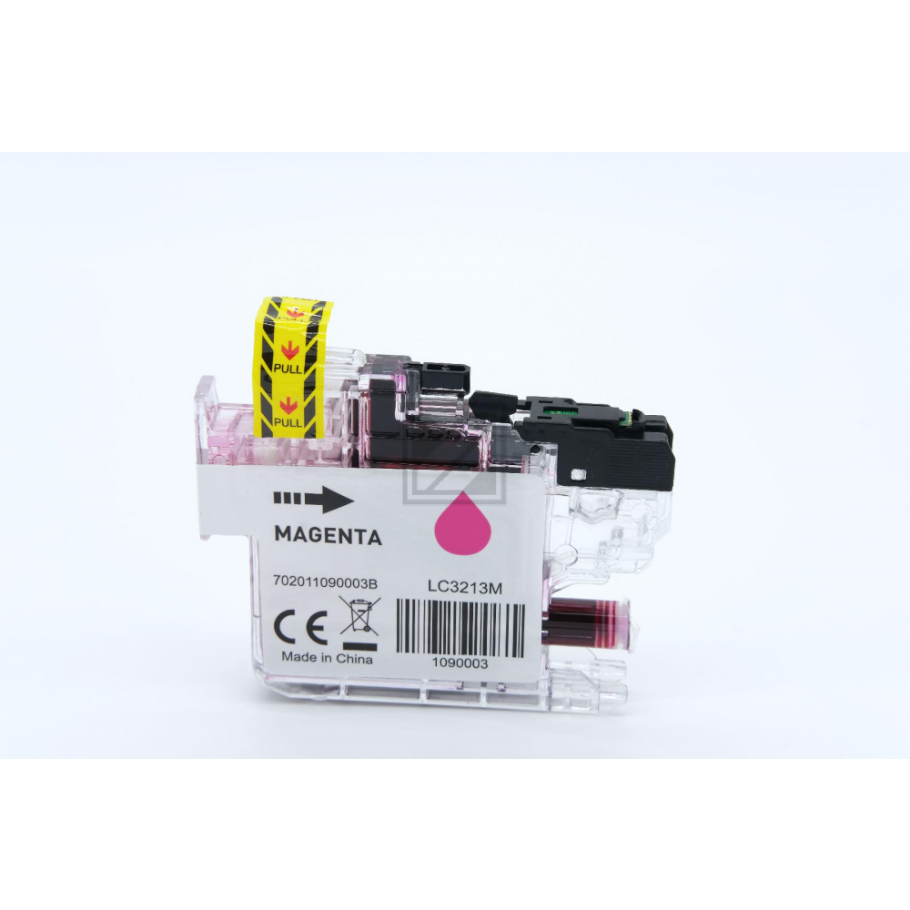 Alternativ Tinte Magenta für Brother / LC3213M / 400 Seiten