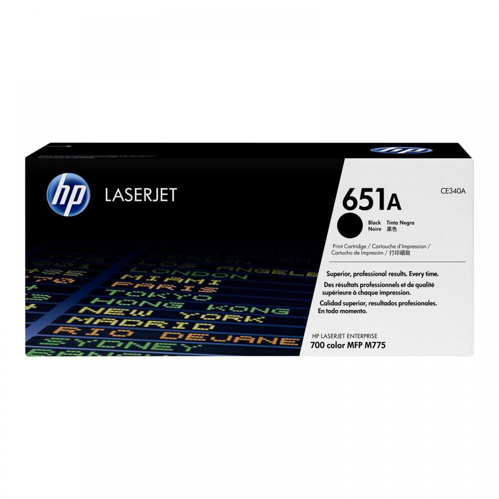 CE340A // 651A / schwarz / original HP Toner schwarz / CE340A / 13500 S.
