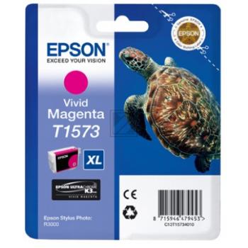 C13T15734010 // T1573 / magenta / original EPSON Tintenpatrone magenta / C13T15734010 / 2300 S. / 25.90 ml