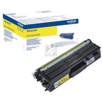 TN910Y / original BROTHER Toner gelb / TN910Y / 9000 S.