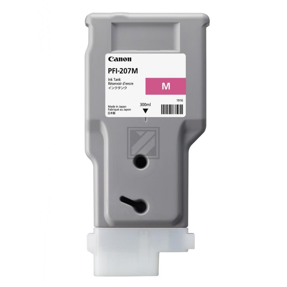 8791B001 // PFI207M / magenta / original CANON Tintenpatrone magenta / 8791B001 / 300.00 ml