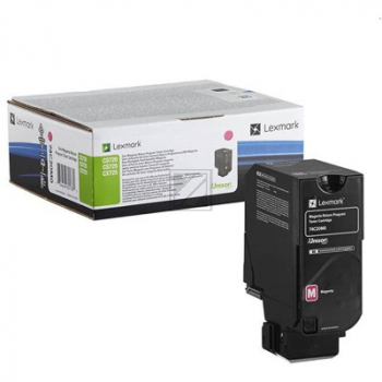 74C2HM0 / magenta / original LEXMARK Toner magenta / 74C2HM0 / 12000 S.