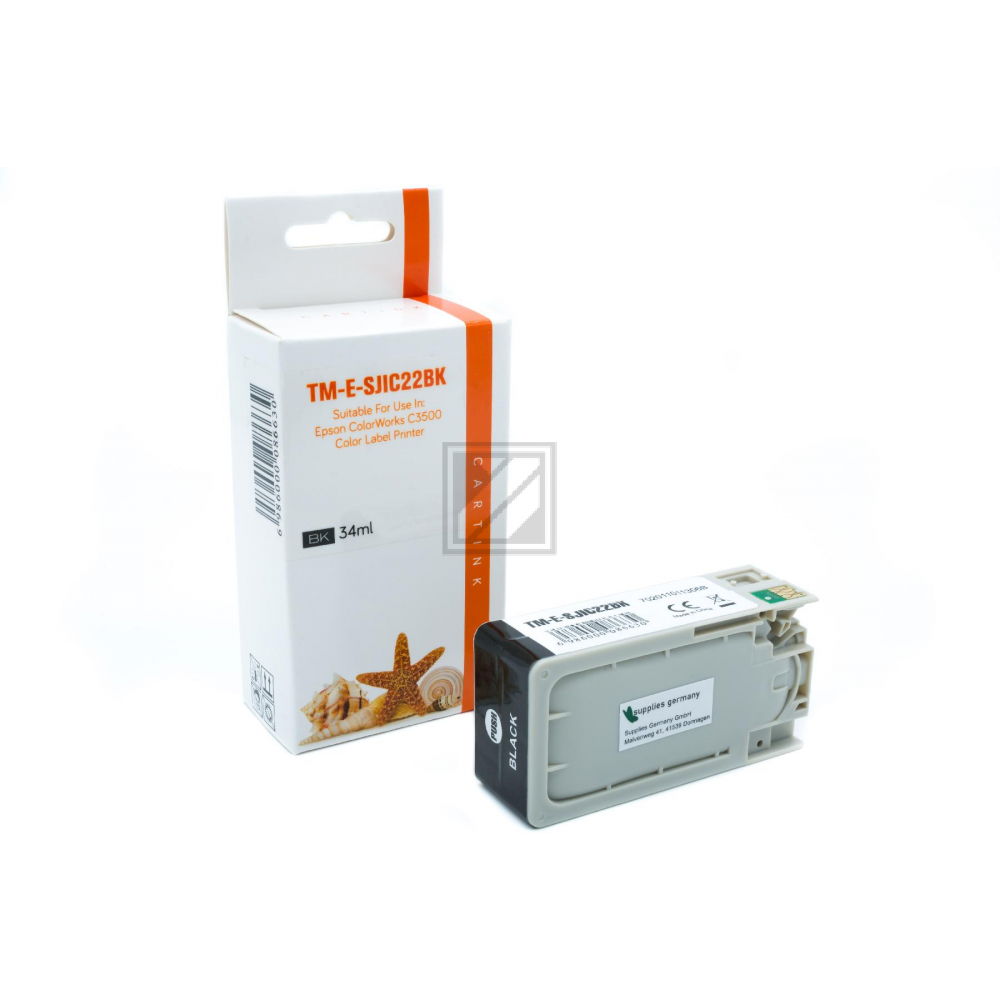 Alternativ Tinte Black für Epson / C33S020601 / 32,5ml